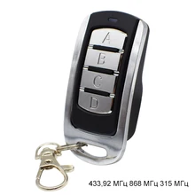 1X Garage Gate door remote transmitter 433MHz 868MHz control duplicator clone CARDIN DOORHAN HORMANN DITEC LIFTMASTER DEA FAAC