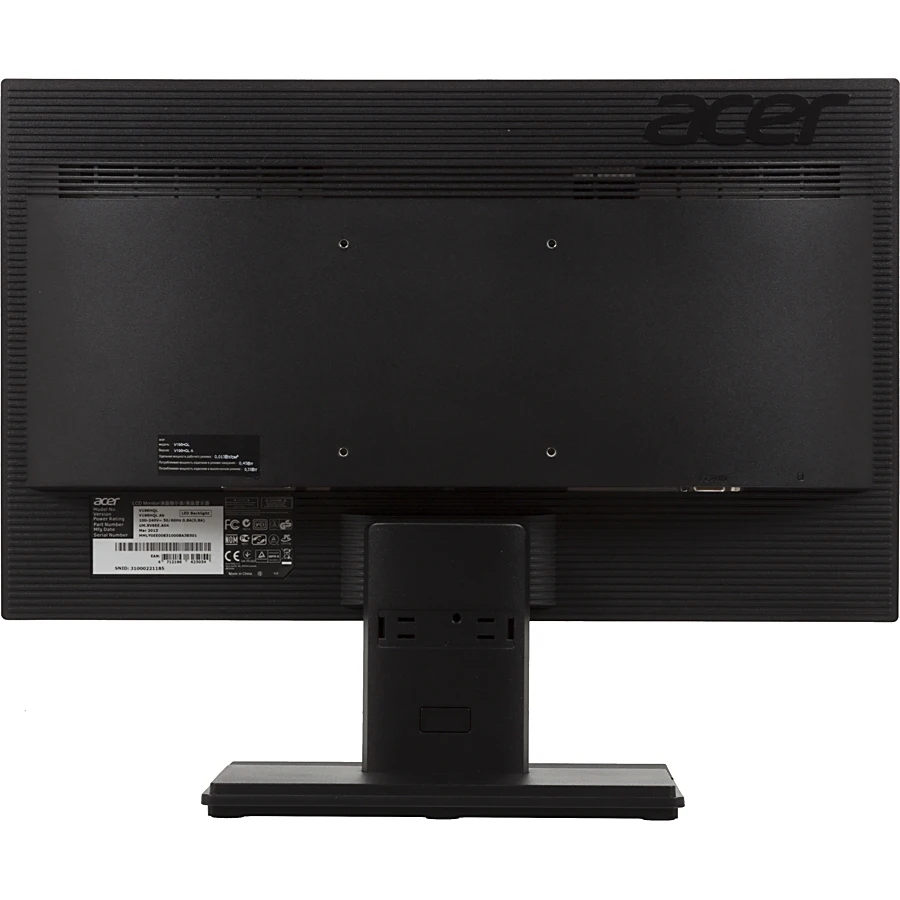 Монитор ACER V196HQLAb 18.5", черный
