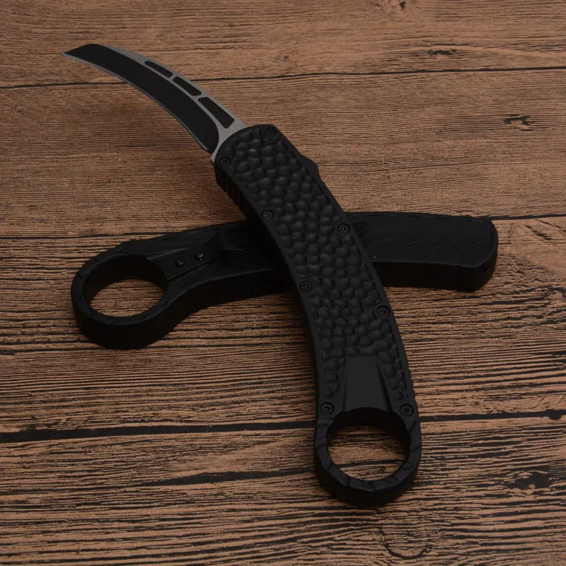 Drebo версия два стиля ручка Mir T karambit коготь Карманный охотничий выживания Пешие прогулки складной нож