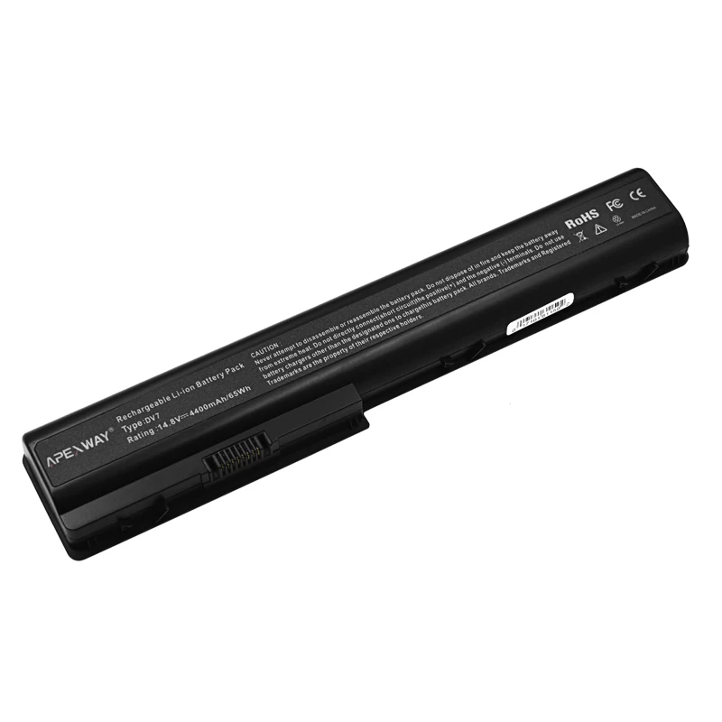 ApexWay 8 ячеек Батарея для hp павильон DV7 DV8 HDX X18 HSTNN-IB75 HSTNN-DB75 HSTNN-XB75