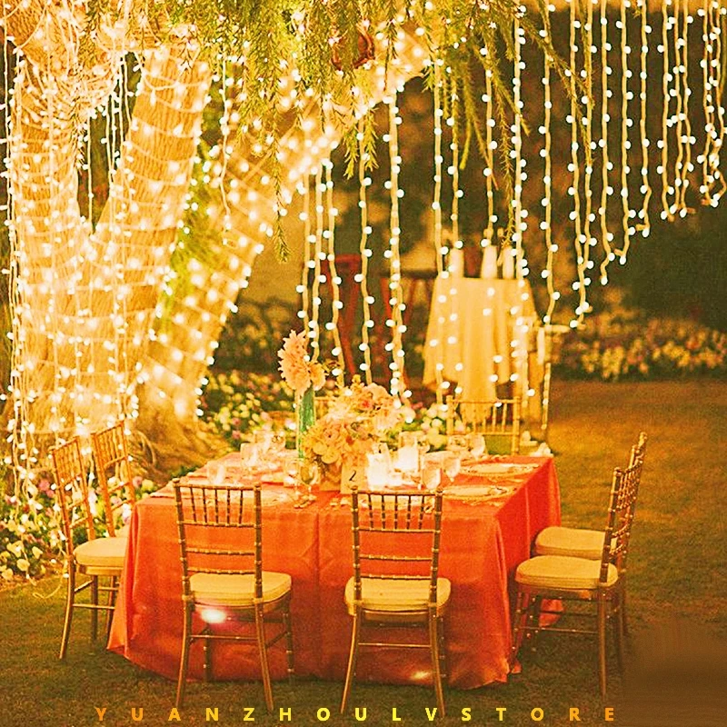 

DIY LED Fairy Light Battery Powered Christmas Outdoor String Light Garland Waterproof New Year' Holiday Party Decor Gift Lamp