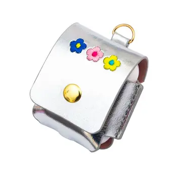 

Embroidery Flowers Carrying Case Headset Earphone Earbud Storage Pouch Bag