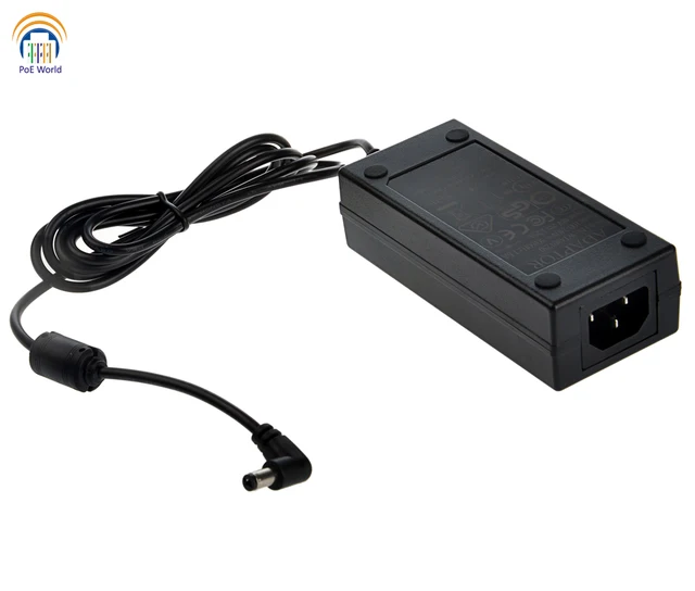 PoE for security camera with 48v 60W AC Adapter 8 port 100Mbps Power Over Ethernet Injector for Hikvision IP camera 4