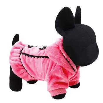

Cute Pet Dog Clothes Cute Red Black Color XXS-L Dress Small Dog Clothes Puppy Dot Clothes