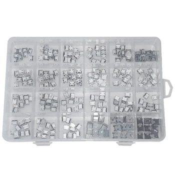 

Micro-USB Connector 24 Models Charging Port for Samsung/Moto/SONY/HTC/ZTE/Huawei/Xiaomi/Lenovo Mobile,Tablet GPS 240Pcs/Set