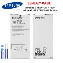 SAMSUNG Orginal EB-BA710ABE 3300mAh battery For Samsung GALAXY A7 A7100 A710 A7109 A710F 2016 Edition Mobile Phone +Tools