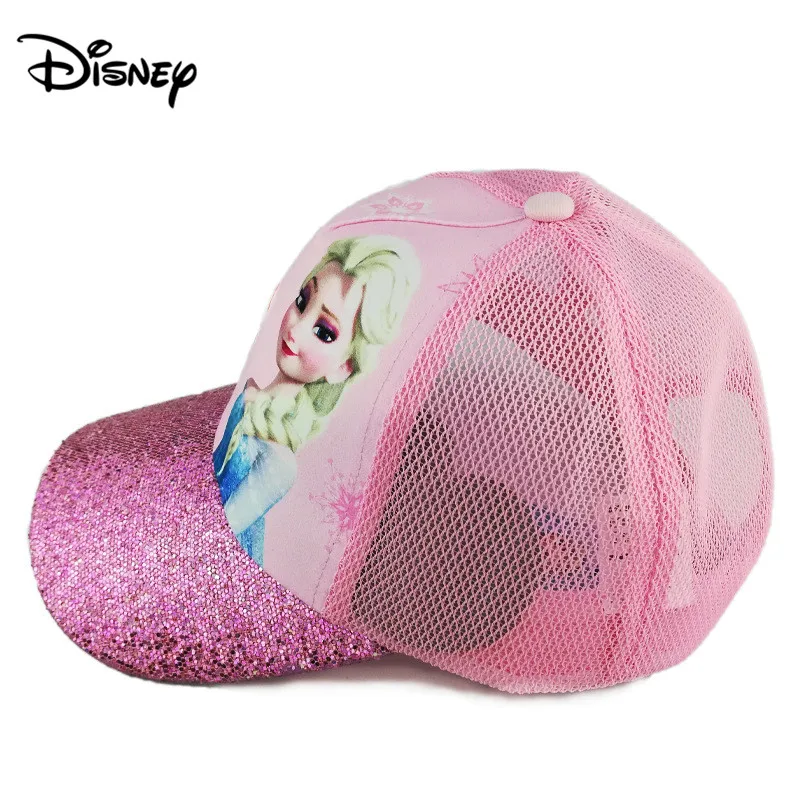 Disney Aisha шляпа Детская солнцезащитная Кепка бейсболка с солнцезащитным козырьком Солнцезащитная сетка для девочек дышащая Мода