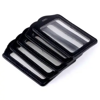 

5 PCS Credit Card Holders, PU Card Holder Case for Travel and Work, for Business Cards, Credit Cards, and Driver License