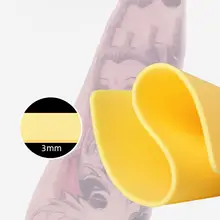 А4 Размер 20*30 см Толстая Татуировка практика искусственная кожа чистый силикон двухсторонняя подкладка поставка