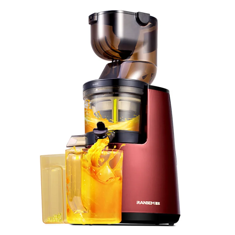 

Ribbon 613 Large Diameter Commercial Use Juicer Juice Residue Separation Electric Multi-functional Cuisine Food Supplement Juici
