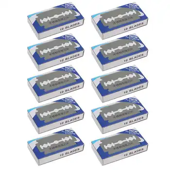 

Neat Incision Stainless Steel Razor Double Edge Blade Present Home Professional Barber Shop for Meaningful Gift Care Father's