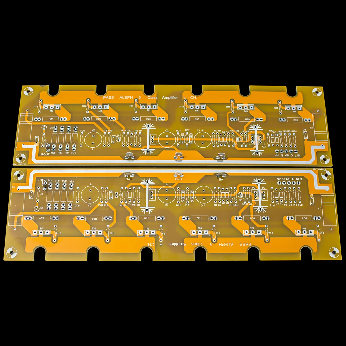

2021 New One Pair Pass A5 Class A 2x45W High Power Amplifier PCB Bare Board