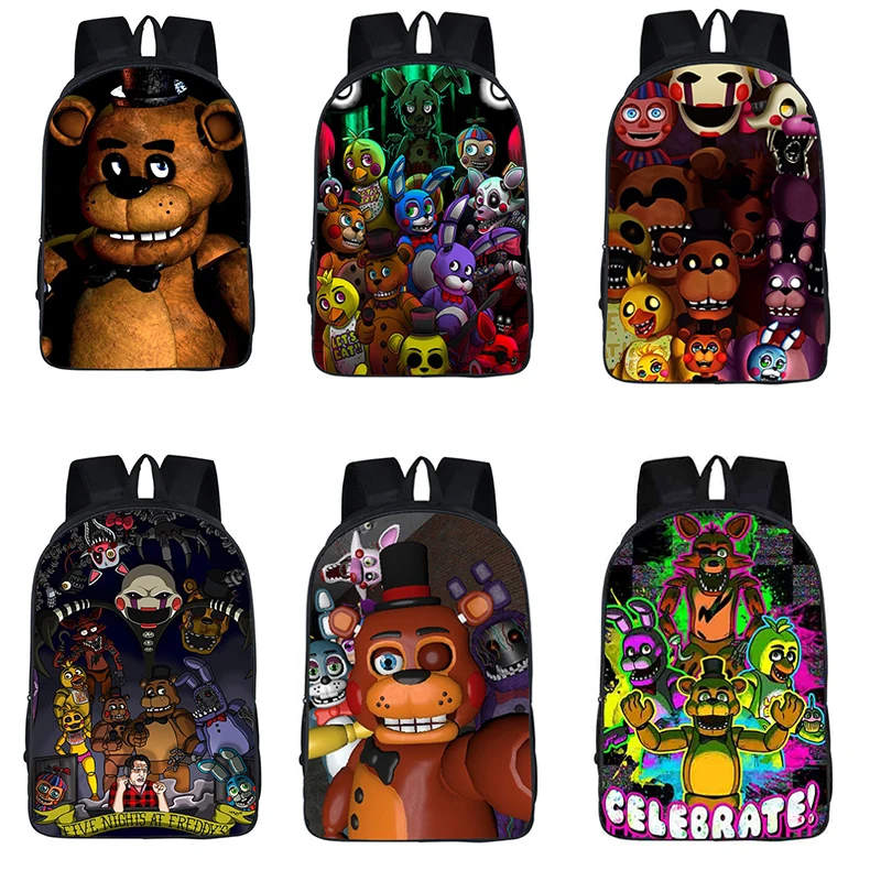 five nights at freddy's school bag