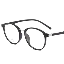 Европа и Америка Ретро TR90 Harajuku ins круглые дикие без градусов очки для чтения унисекс простые Новые повседневные плоские очки для чтения