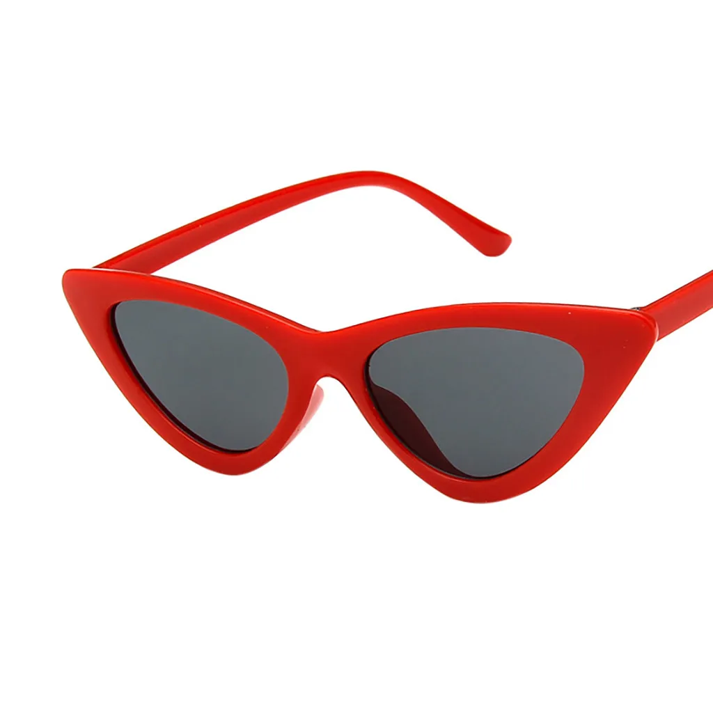 Новые модные солнцезащитные очки мужские и женские ретро цветные прозрачные маленькие цветные пластмассовые солнцезащитные очки UV400 Открытый спортивный, для укрытия - Цвет: B
