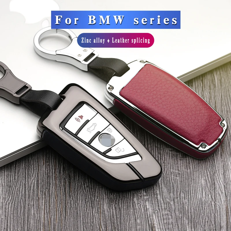 Высококачественный металлический чехол для автомобильного ключа BMW 1 Series 3 6 7 X3 X4 GT