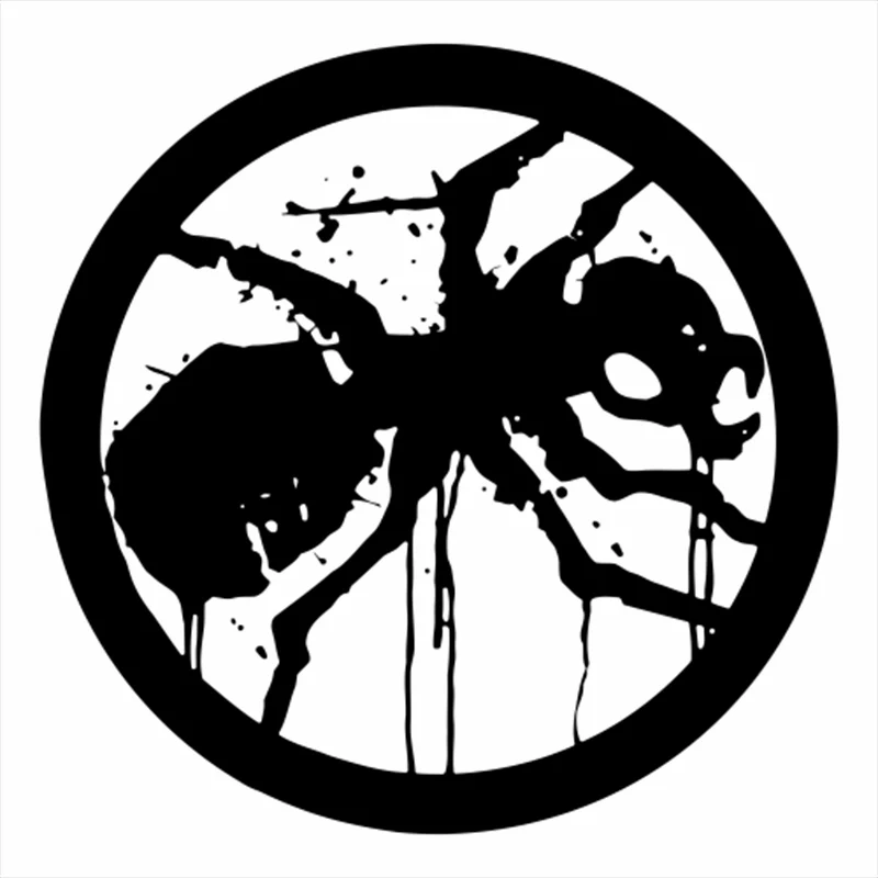 

spider Decal Vinyl Car Stickers Accessories Black White CL547