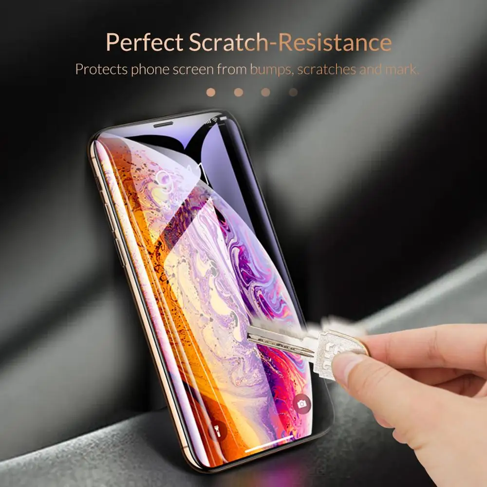 Защитное стекло ORICO для iphone X XS с защитой от синего света 3D полностью изогнутое