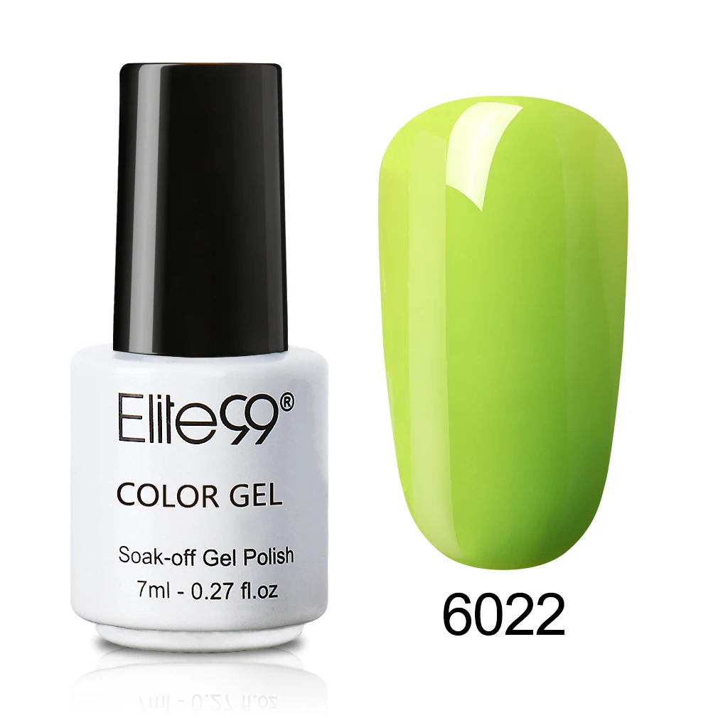 6022 Elite99 7 мл Гель-лак one step УФ светодиодный био-Гели Soak Off Гель-лак для маникюра 3 в 1 нейл-арта Лаки Гибридный стойкий гель Краски - Цвет: 6022