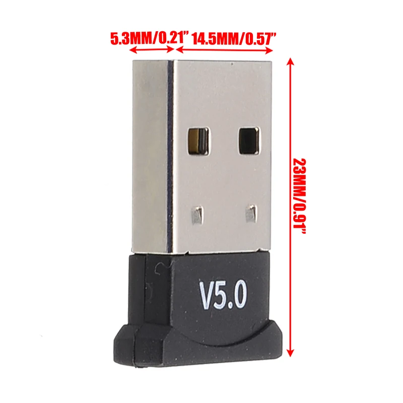 Мини USB bluetooth адаптер ключ для компьютера ПК ноутбук Aux аудио bluetooth 5,0 музыкальный приемник с динамиком передатчик