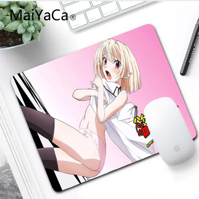 MaiYaCa простой дизайн Gasper для средней школы DXD DIY дизайн игровой с узором коврик для мыши большой коврик для мыши PC компьютерный коврик - Цвет: No LockEdge 18x22cm