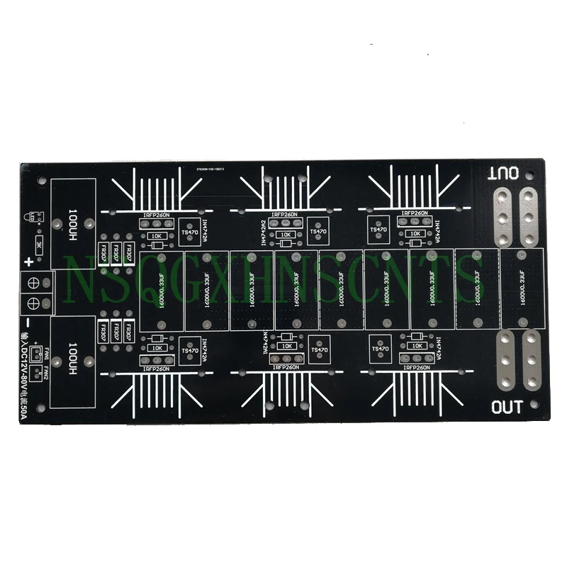 3000W ZVS high frequency induction heating machine quenching tapless zvs kit DIY 6 tube PCB empty board | Инструменты