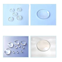 Кварцевая Лазерная Фокусирующая линза плоско-выпуклая Фокусирующая линза кварцевая оптическая линза эксперимент