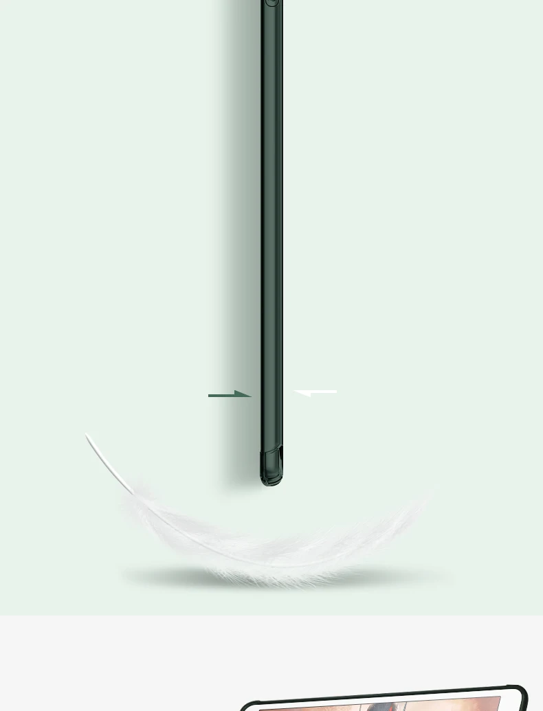 Для iPad чехол 7,9 Mini5 Чехол iPad Mini 4 поколения Чехол Funda тонкий ТПУ силиконовый чехол Smart Cover для iPad Air