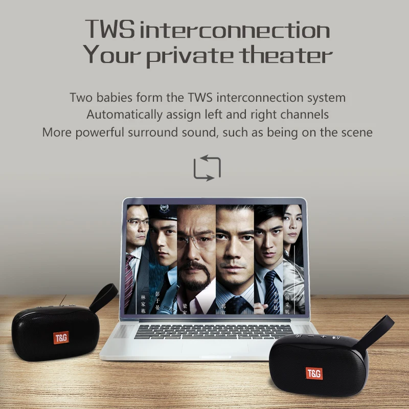 Mini Portable Speakers Bass Wireless Bluetooth Speaker Outdoor Mini Subwoofer Radio Support FM TF Card Mini Portable Speakers Bass Wireless Bluetooth Speaker Outdoor Mini Subwoofer Radio Support FM TF Card