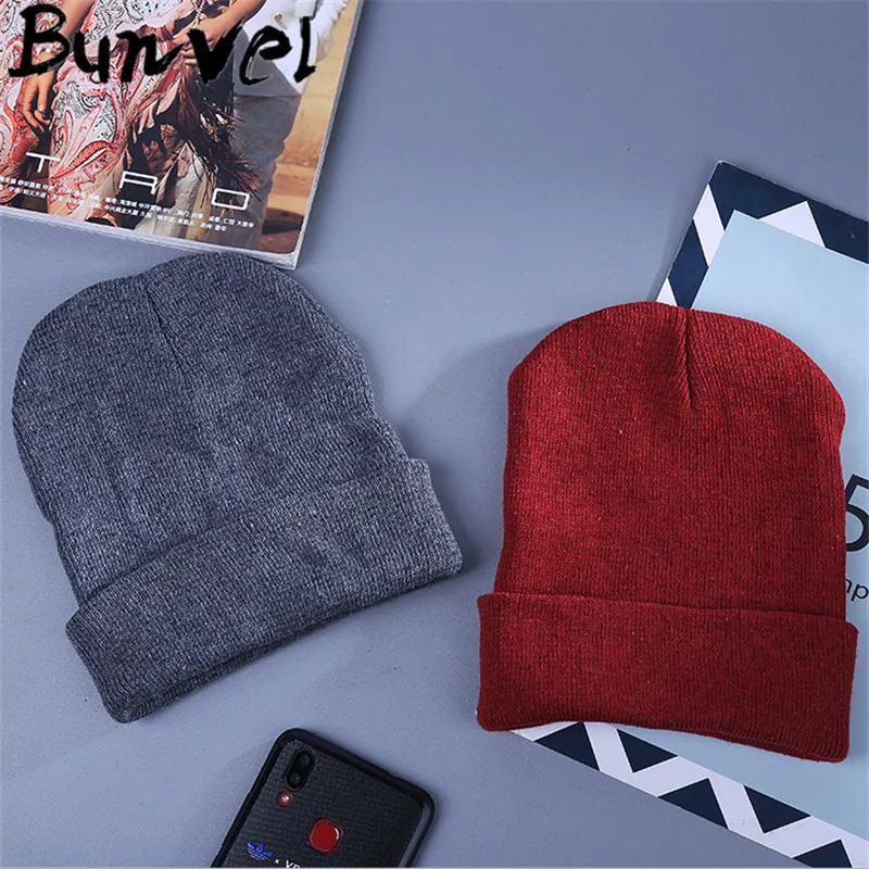Bunvel/зимняя детская шапка; осенние детские зимние шапки для девочек и мальчиков; Детские теплые шапки; детская шапочка; вязаная Милая шапка f