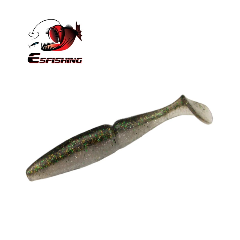 ESFISHING Quality Lures Easy Shiner Shad 100mm 125mm 155mm 200mm Pesca Fishing Soft Lures Silicone Bait Wobblers Leurre Souple
