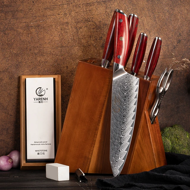 YARENH Chef Set di coltelli professionali coltello da cucina