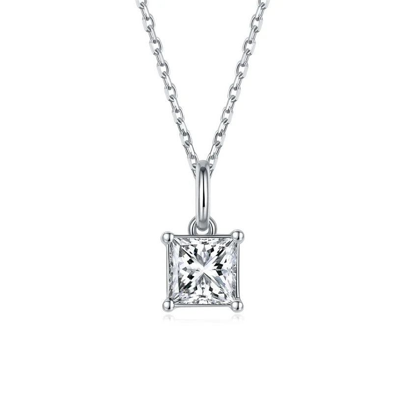 18K White Gold Plated Pass Diamond Test 