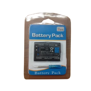 

3.7V 2000mAh Rechargeable Li-ion Battery + Tool Kit Package for 3DS