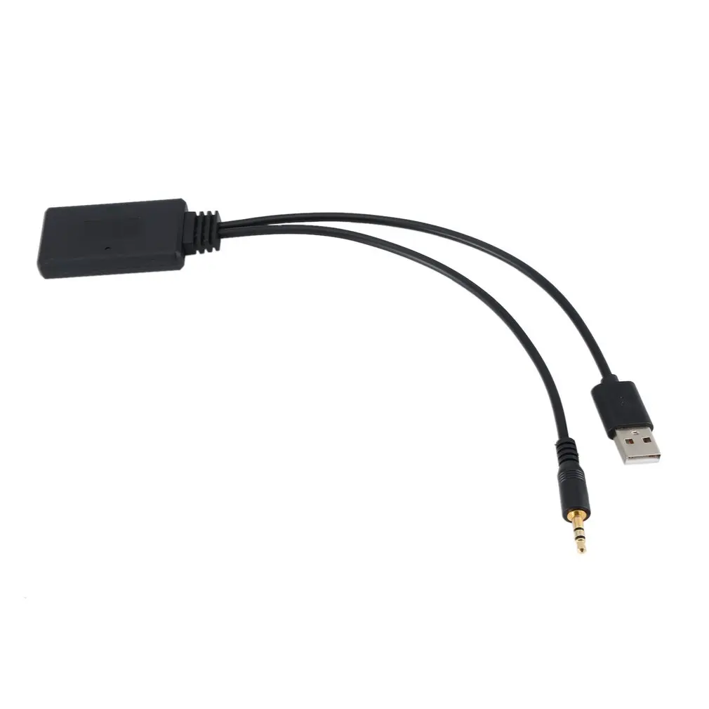 Автомобильный Aux приемник беспроводной Bluetooth 3 5 мм USB стерео музыкальный аудио
