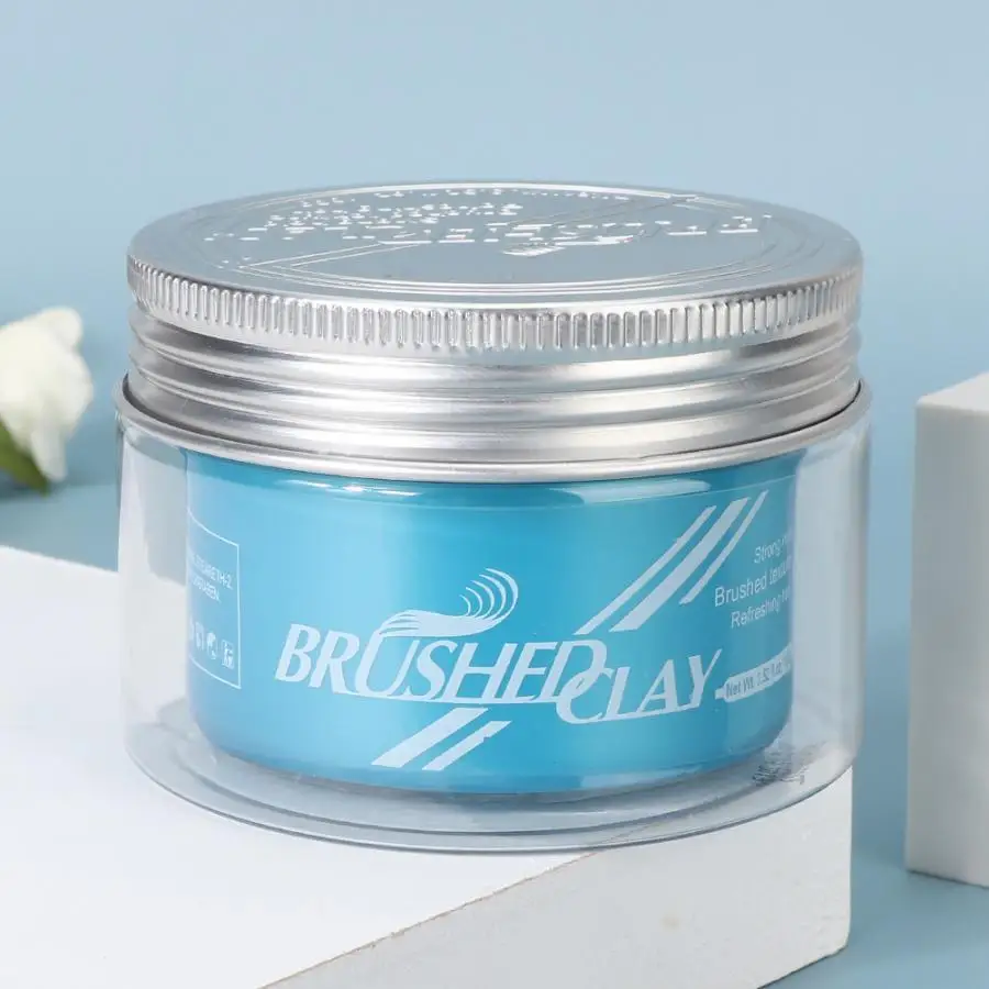 Hair Brush 100g Men Hair Styling Wax Moisturizing Long Lasting