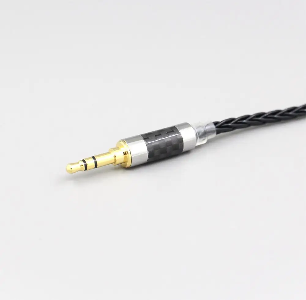 3.5mm 3pole 1.2m 2,5 мм 3,5 мм XLR сбалансированный 8 ядерный OCC Серебряный смешанный кабель для Sennheiser IE400 IE500 Pro LN006460 - Цвет: 3.5mm 3pole 1.2m