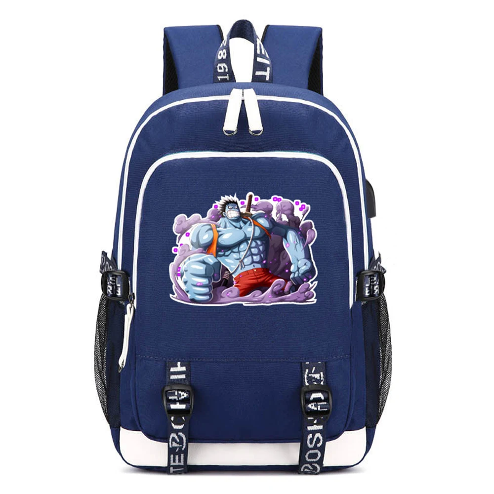 6 One piece Аниме Bookbag Monkey D. Luffy Cos женский рюкзак Оксфорд школьные сумки для девочек-подростков унисекс дорожная сумка Rugzak - Цвет: 6
