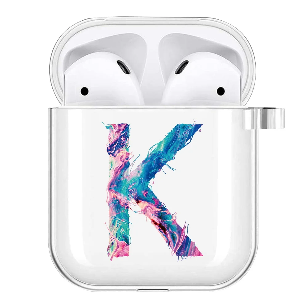 Silicone Cover Case for Apple AirPods 1st / 2nd Generation Anti-fall Scratch Resistant Sticker Bluetooth Case Cover