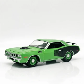 

Greenlight 1:64 1971 Plymouth HEMI CUDA Green Graveyard Carz No Box