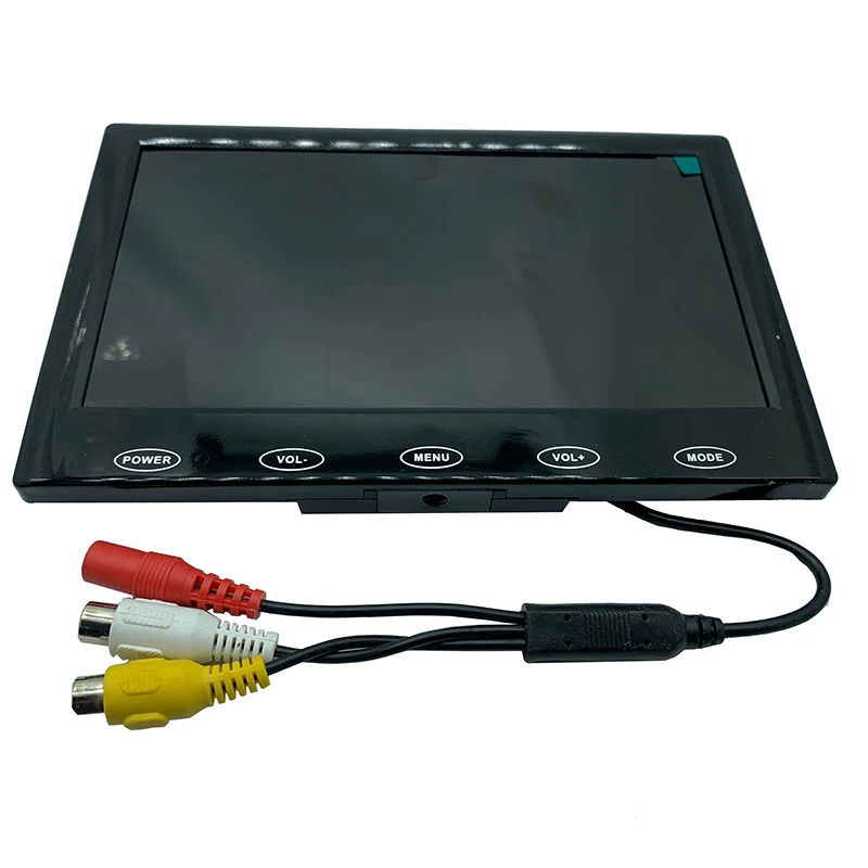 7'' 7inch TFT LCD Display Color TFT Monitor Video + AV Cable DVD VCR 800 x 480