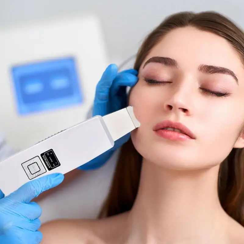 Ultrasonic Skin Scrubber Blackhead Dead Skin Pore Remover Beauty Instrument