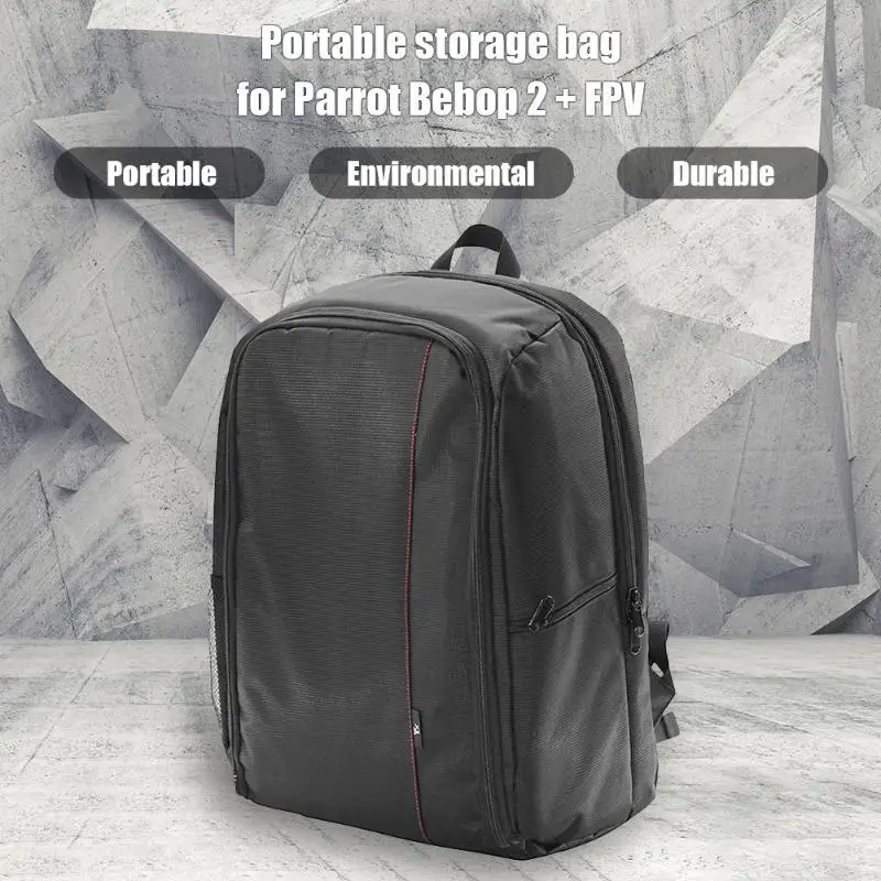 Чехол для переноски большой емкости для Parrot Bebop 2 power FPV Drone Storage Toolbag power ful высокая плотность пена безопасность внутри
