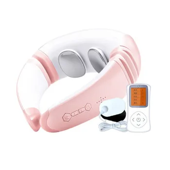 

Electric Neck Massager Infrared Magnetic Therapy Small Portable Outdoor Home Office Pulse Button Kneading Instrument