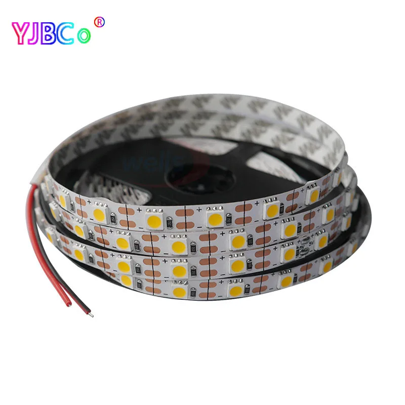 DC5V 1 м 2 3 4 5 светодиодный светильник 5050 3528 SMD гибкий не Водонепроницаемая