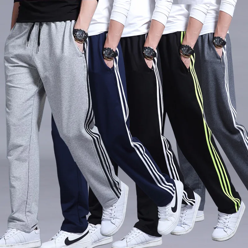 

Mens Casual Sports Pants Loose Version Fitness Running Trousers Summer Workout Pants Sweatpants