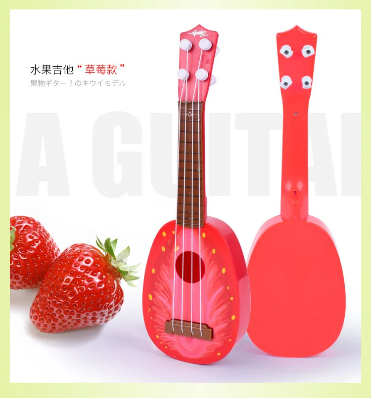 Taobao Лидер продаж Детская 4 струна Классическая модельная гитара-играя укулеле мини-музыкальные инструменты