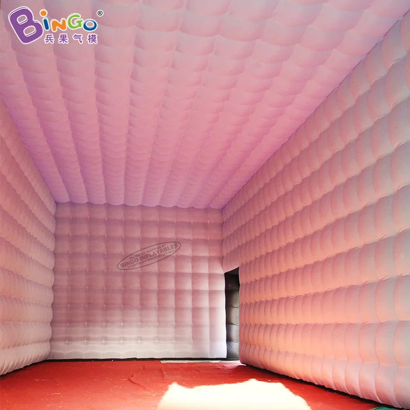 Customized 13x5x4 Meters Inflatable Event Tent For Sale / Free Shipping 42.6ft Outdoor Use Inflated Black Shelter 6