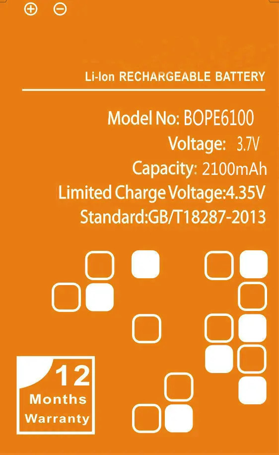 Аккумулятор BOPE6100 B0PE6100 2100 мАч для HTC Desire D820 820 mini 620 D620 D820MU D820MT D620G/H/U 620G 620H | Мобильные