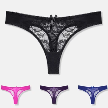 

Panties Underwear Woman Lace Thong G-String Sexy Panty T-back Female For s